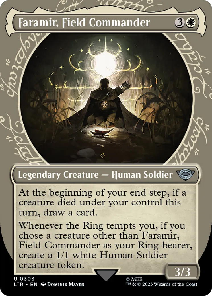 Faramir, commandant de terrain — The Lord of the Rings: Tales of Middle-earth — Magic: The Gathering