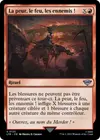 Product image for La peur, le feu, les ennemis !