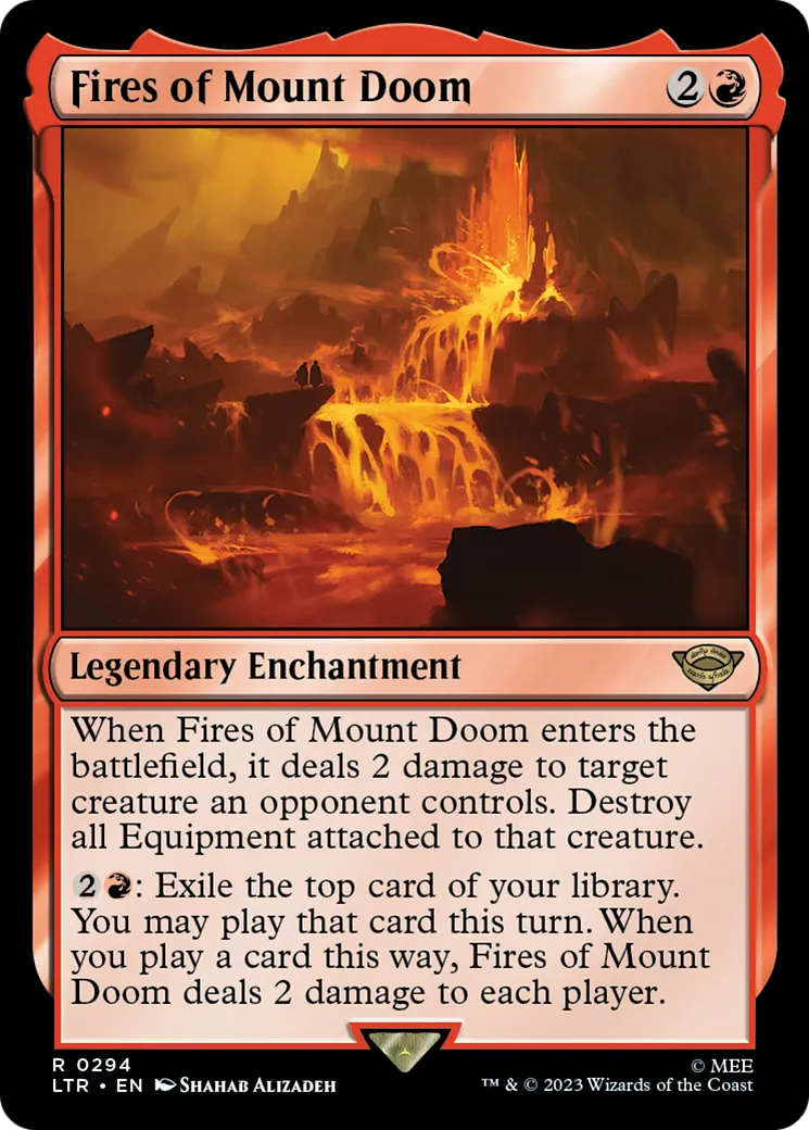 Fires of Mount Doom — The Lord of the Rings: Tales of Middle-earth — Magic: The Gathering