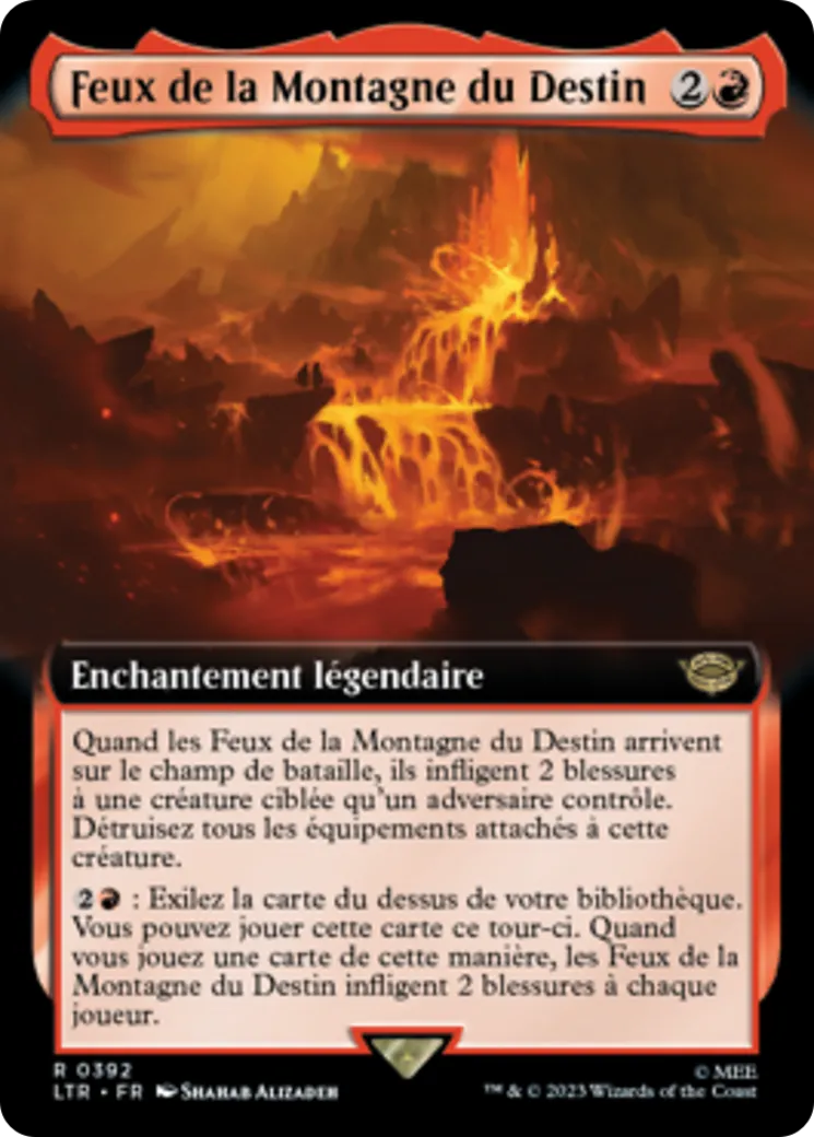 Feux de la Montagne du Destin — The Lord of the Rings: Tales of Middle-earth — Magic: The Gathering