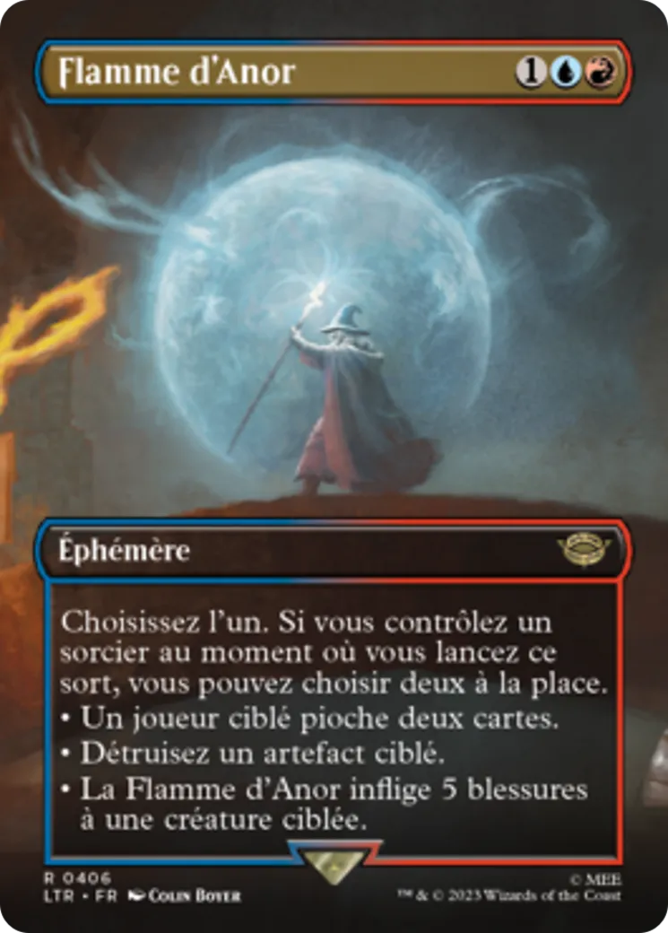 Flamme d'Anor — The Lord of the Rings: Tales of Middle-earth — Magic: The Gathering