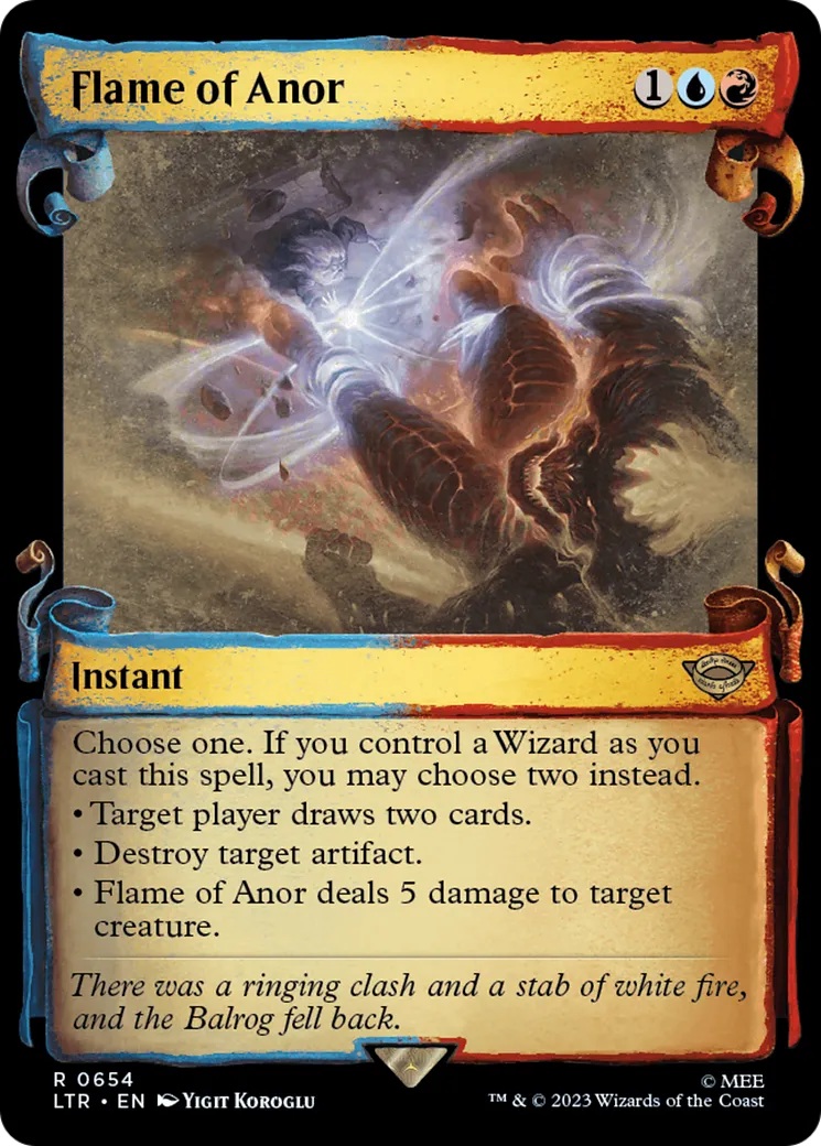 Flamme d'Anor — The Lord of the Rings: Tales of Middle-earth — Magic: The Gathering