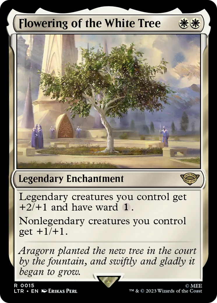 Flowering of the White Tree — The Lord of the Rings: Tales of Middle-earth — Magic: The Gathering