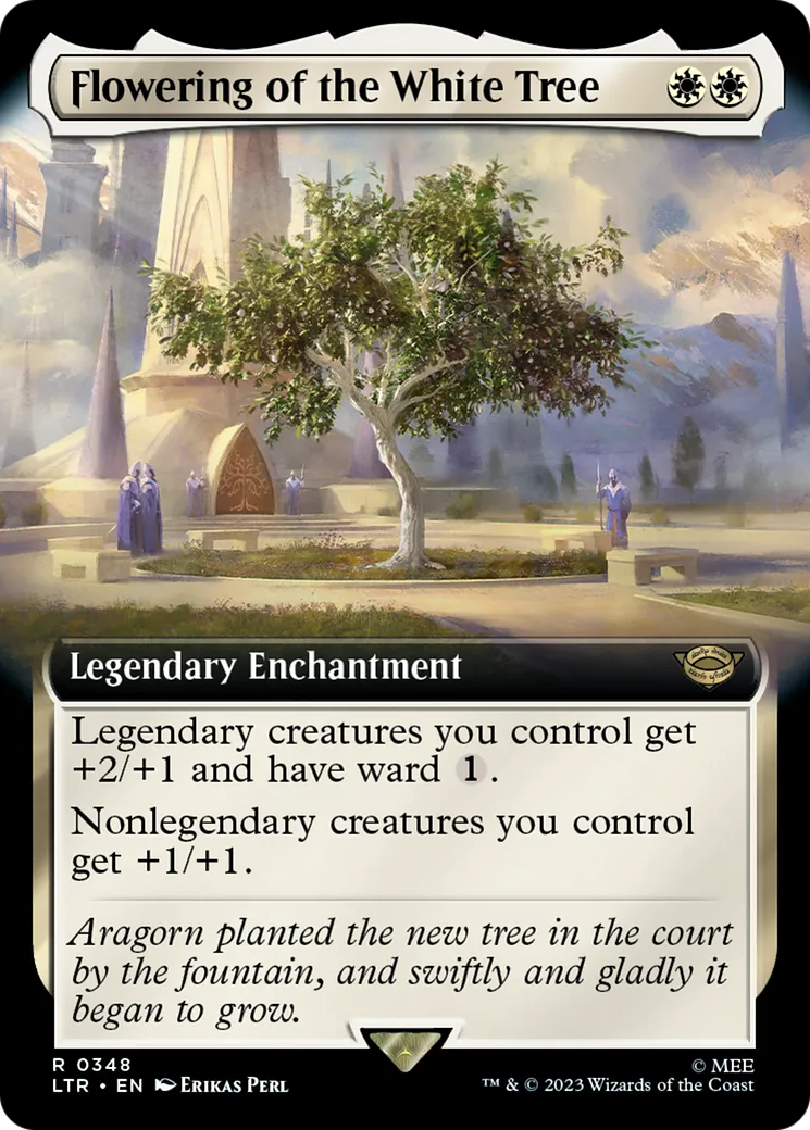 Flowering of the White Tree — The Lord of the Rings: Tales of Middle-earth — Magic: The Gathering