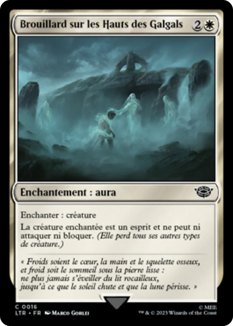 Brouillard sur les Hauts des Galgals — The Lord of the Rings: Tales of Middle-earth — Magic: The Gathering
