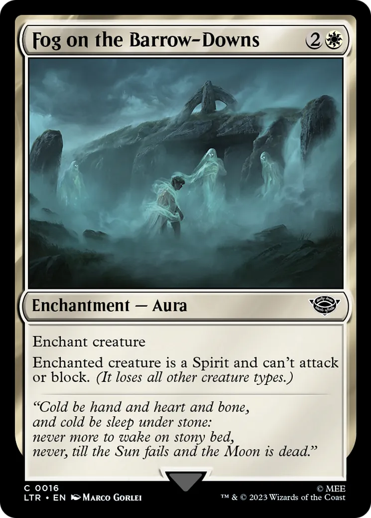 Brouillard sur les Hauts des Galgals — The Lord of the Rings: Tales of Middle-earth — Magic: The Gathering