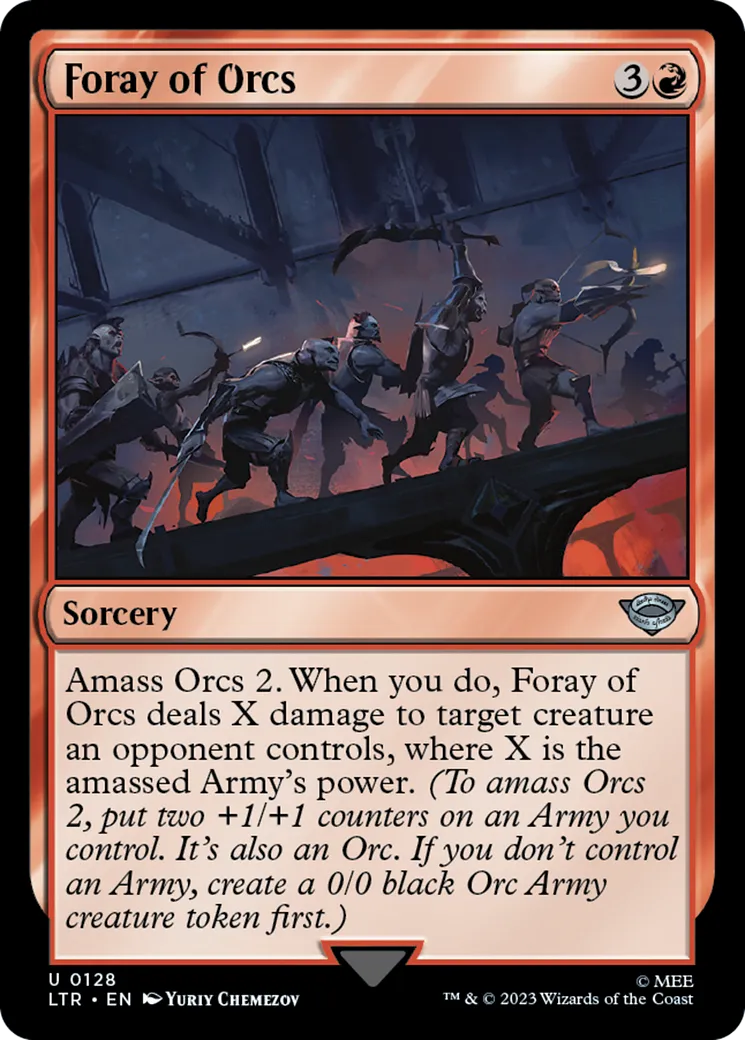 Foray of Orcs — The Lord of the Rings: Tales of Middle-earth — Magic: The Gathering