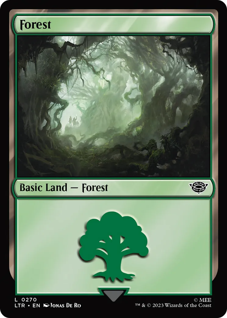 Forest — The Lord of the Rings: Tales of Middle-earth — Magic: The Gathering