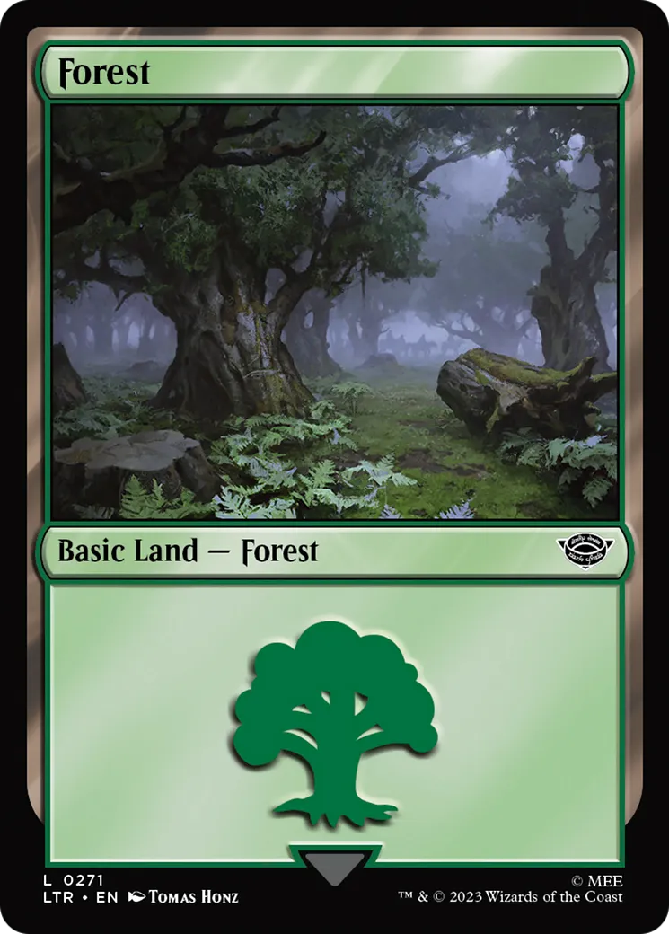 Forest — The Lord of the Rings: Tales of Middle-earth — Magic: The Gathering
