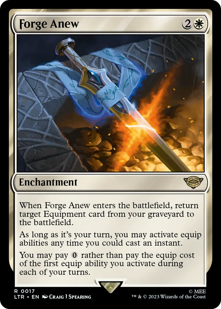 Forge Anew — The Lord of the Rings: Tales of Middle-earth — Magic: The Gathering