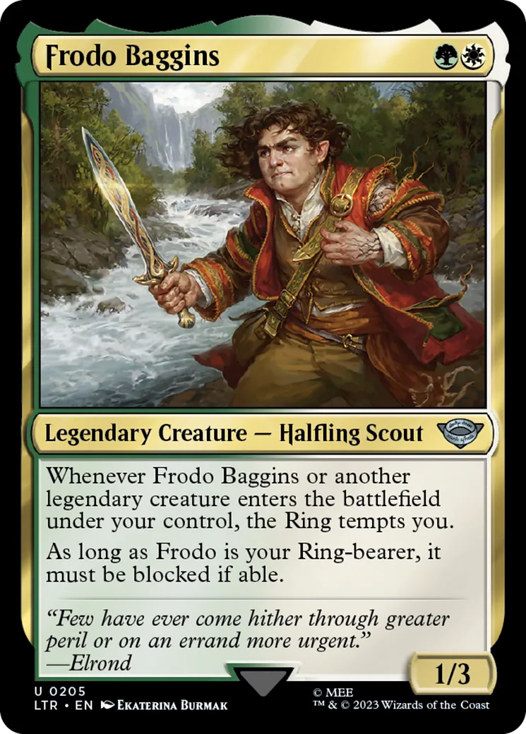 Frodo Sacquet — The Lord of the Rings: Tales of Middle-earth — Magic: The Gathering