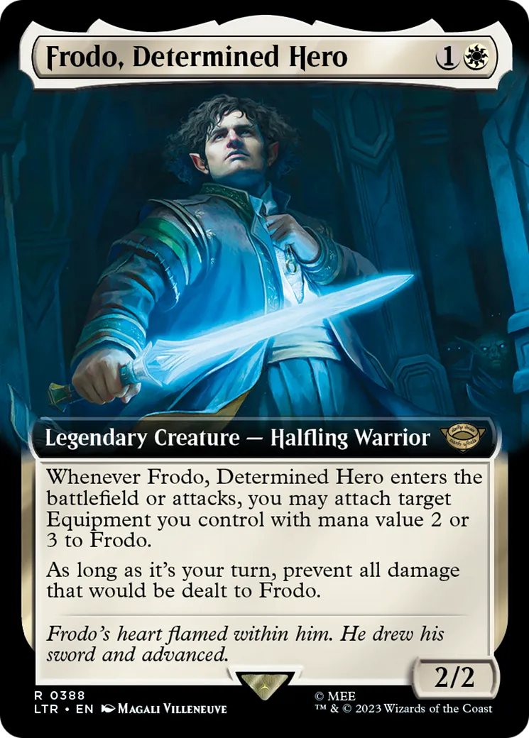 Frodo, Determined Hero — The Lord of the Rings: Tales of Middle-earth — Magic: The Gathering
