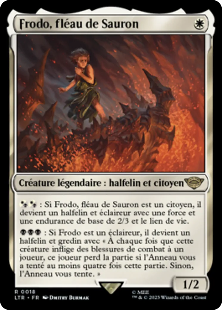 Frodo, fléau de Sauron — The Lord of the Rings: Tales of Middle-earth — Magic: The Gathering