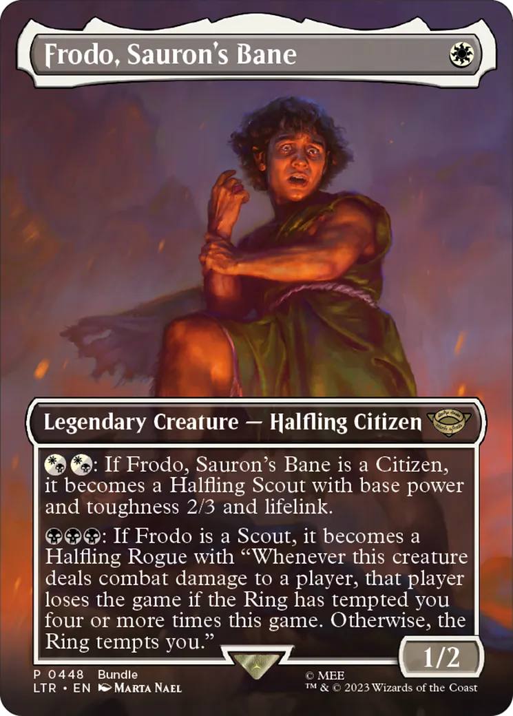 Frodo, Sauron's Bane — The Lord of the Rings: Tales of Middle-earth — Magic: The Gathering