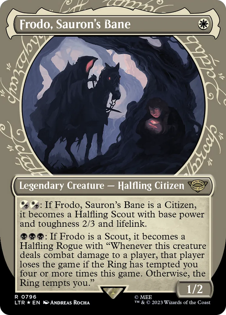 Frodo, fléau de Sauron — The Lord of the Rings: Tales of Middle-earth — Magic: The Gathering