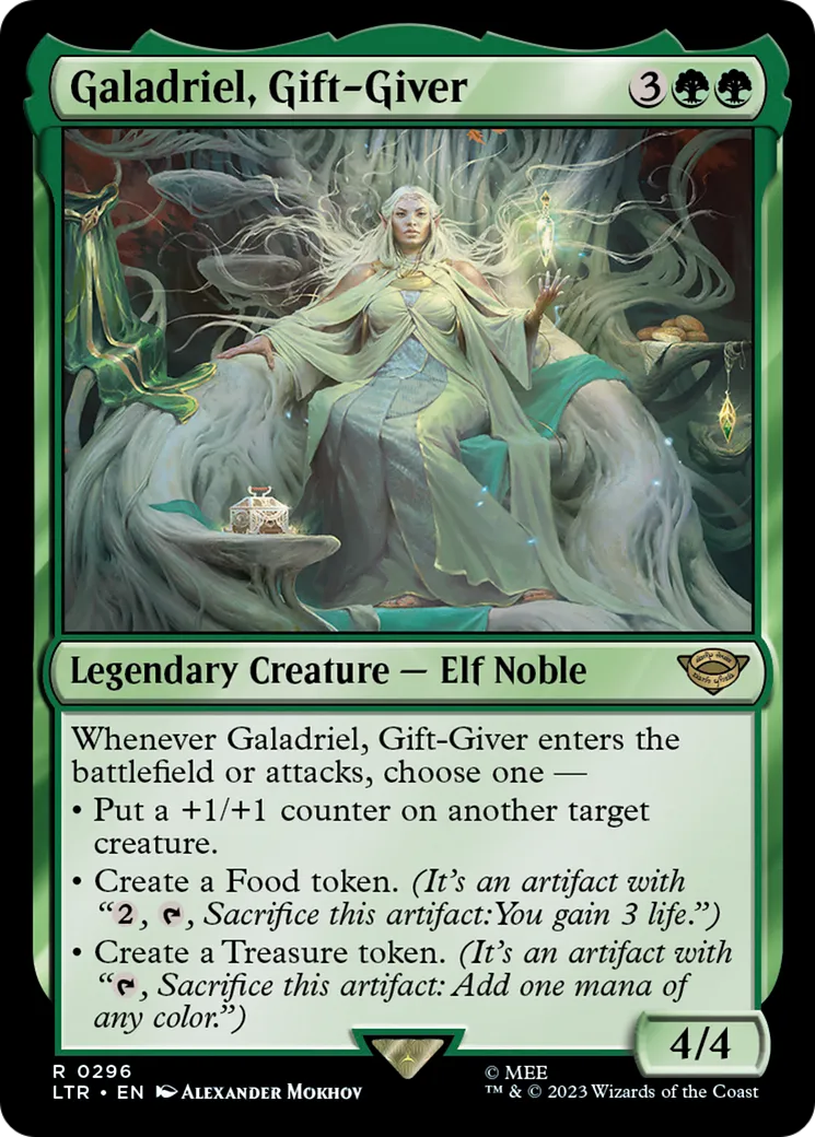 Galadriel, Gift-Giver from The Lord of the Rings: Tales of Middle-earth - Magic: The Gathering