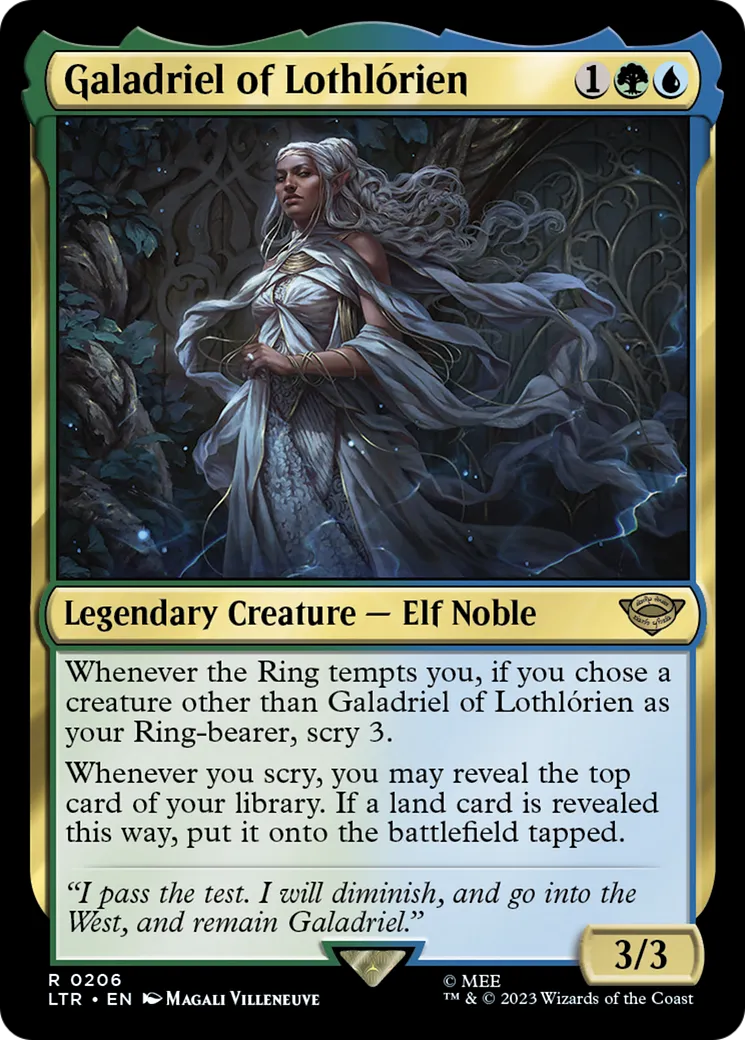 Galadriel de Lothlórien — The Lord of the Rings: Tales of Middle-earth — Magic: The Gathering