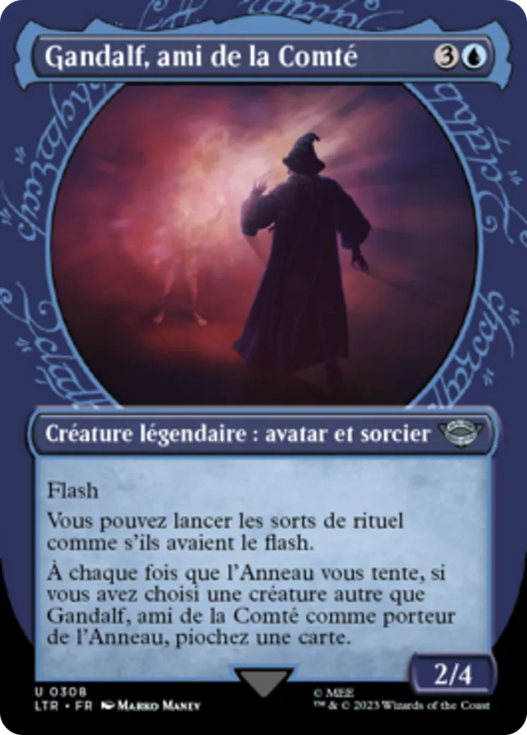 Gandalf, ami de la Comté — The Lord of the Rings: Tales of Middle-earth — Magic: The Gathering