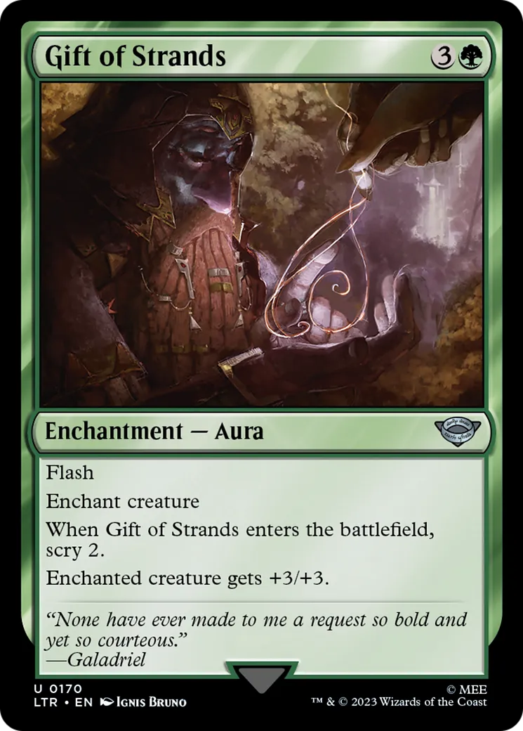 Gift of Strands — The Lord of the Rings: Tales of Middle-earth — Magic: The Gathering