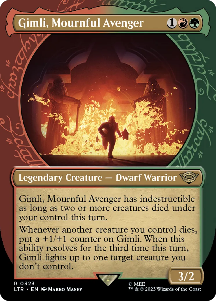 Gimli, Mournful Avenger — The Lord of the Rings: Tales of Middle-earth — Magic: The Gathering