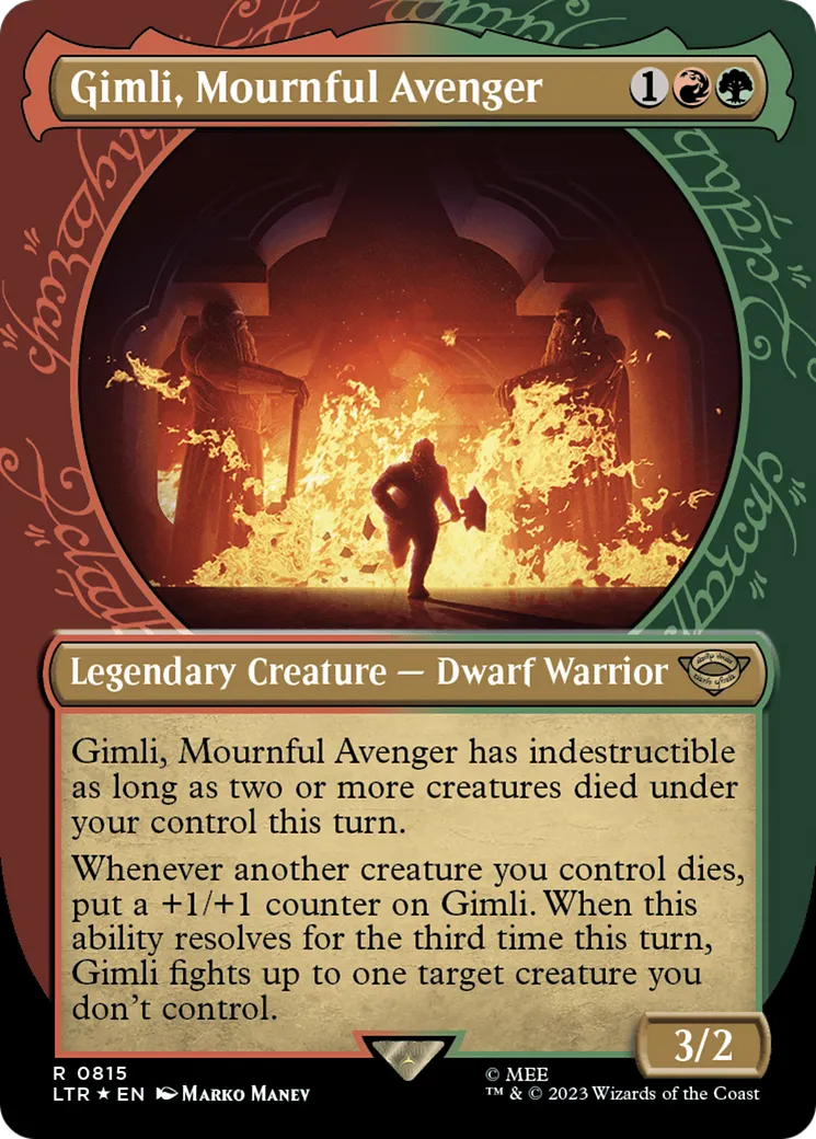 Gimli, Mournful Avenger — The Lord of the Rings: Tales of Middle-earth — Magic: The Gathering