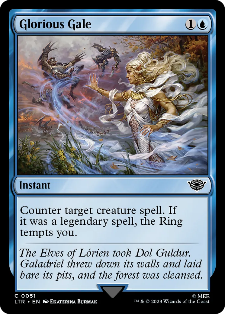 Bourrasque glorieuse — The Lord of the Rings: Tales of Middle-earth — Magic: The Gathering