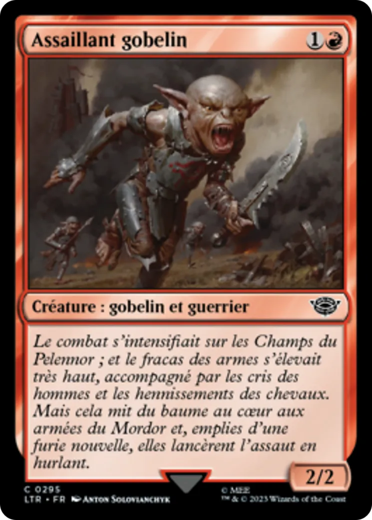Assaillant gobelin — The Lord of the Rings: Tales of Middle-earth — Magic: The Gathering