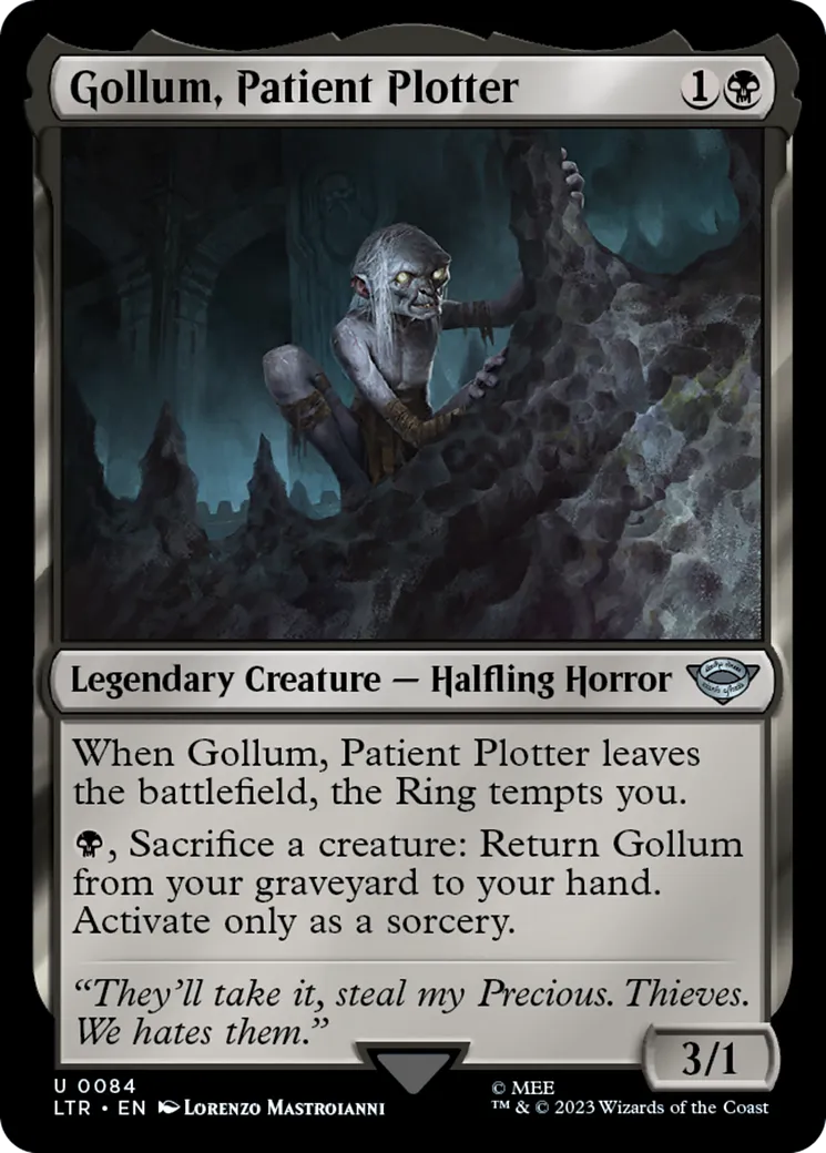 Gollum, conspirateur patient — The Lord of the Rings: Tales of Middle-earth — Magic: The Gathering