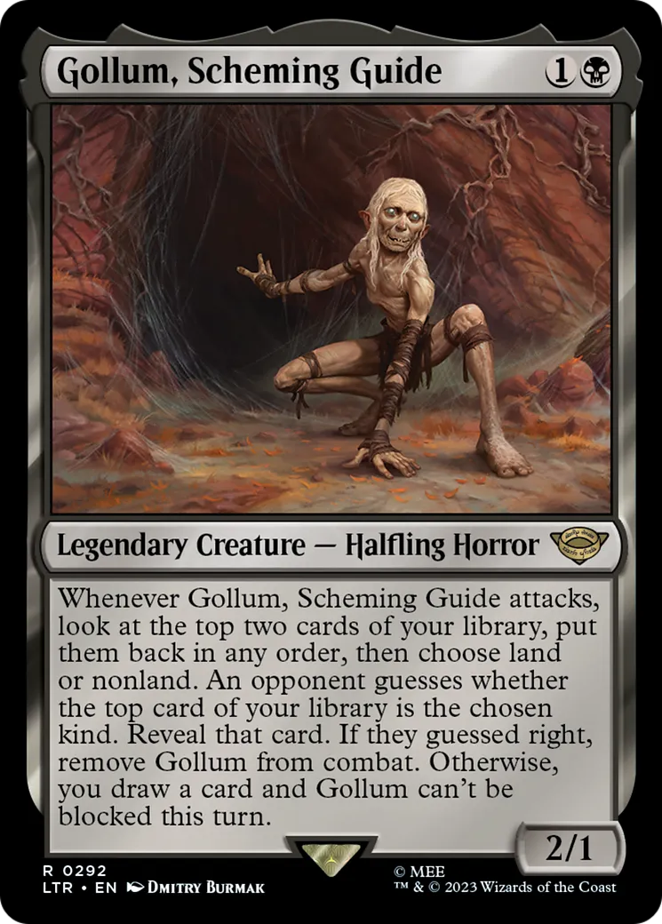 Gollum, Scheming Guide — The Lord of the Rings: Tales of Middle-earth — Magic: The Gathering