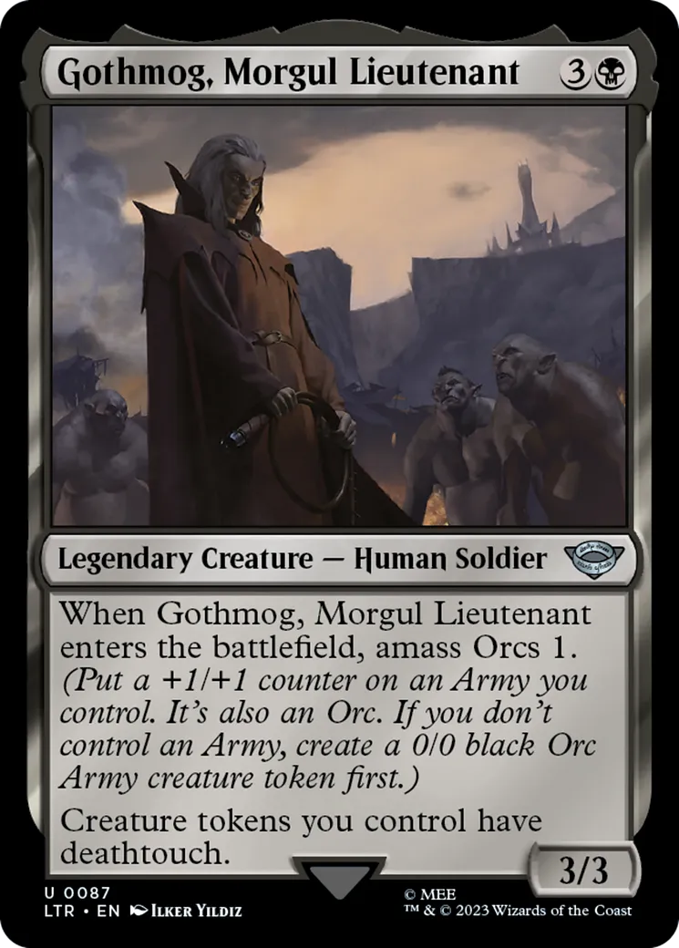 Gothmog, lieutenant de Morgul — The Lord of the Rings: Tales of Middle-earth — Magic: The Gathering