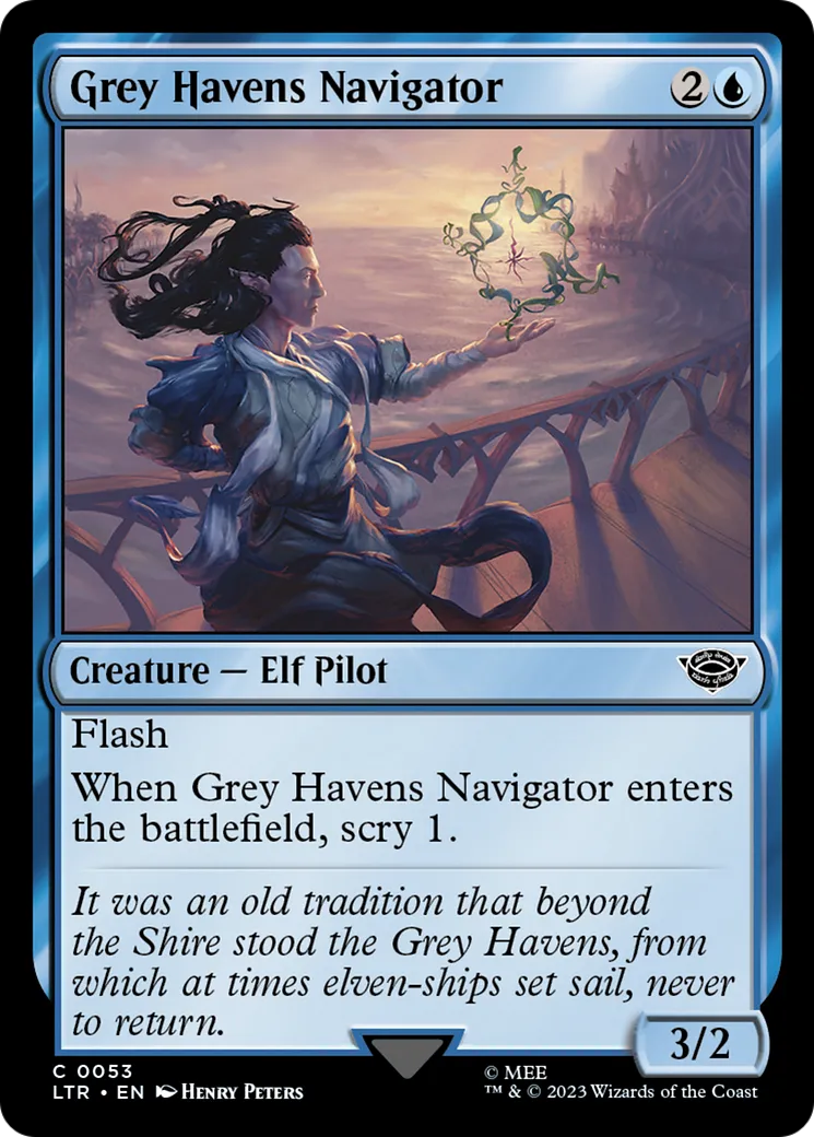 Navigateur des Havres Gris — The Lord of the Rings: Tales of Middle-earth — Magic: The Gathering