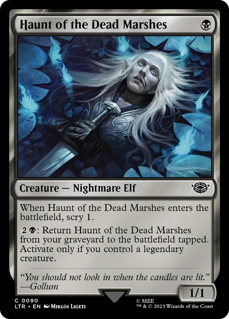 Hanteur des Marais des Morts — The Lord of the Rings: Tales of Middle-earth — Magic: The Gathering