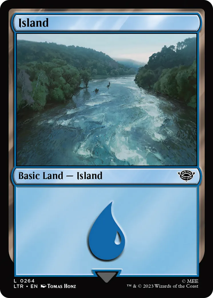 Island — The Lord of the Rings: Tales of Middle-earth — Magic: The Gathering