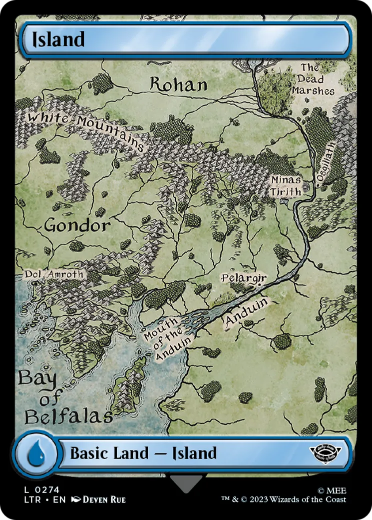 Île — The Lord of the Rings: Tales of Middle-earth — Magic: The Gathering