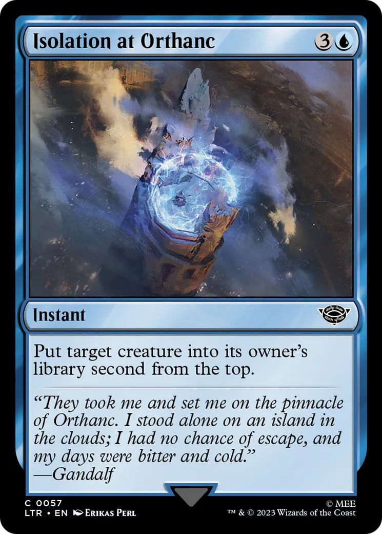 Isolation at Orthanc — The Lord of the Rings: Tales of Middle-earth — Magic: The Gathering