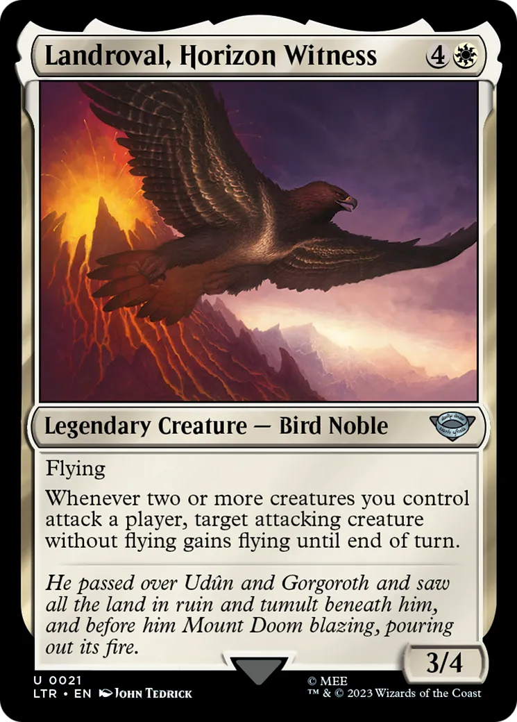 Landroval, Horizon Witness — The Lord of the Rings: Tales of Middle-earth — Magic: The Gathering