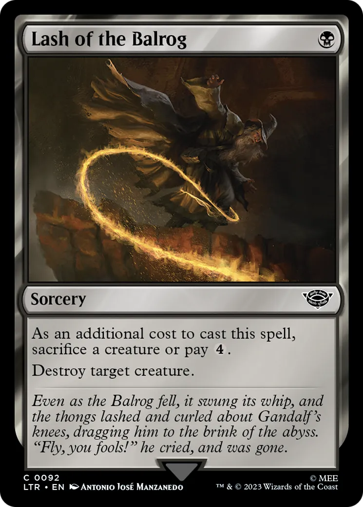 Lash of the Balrog — The Lord of the Rings: Tales of Middle-earth — Magic: The Gathering