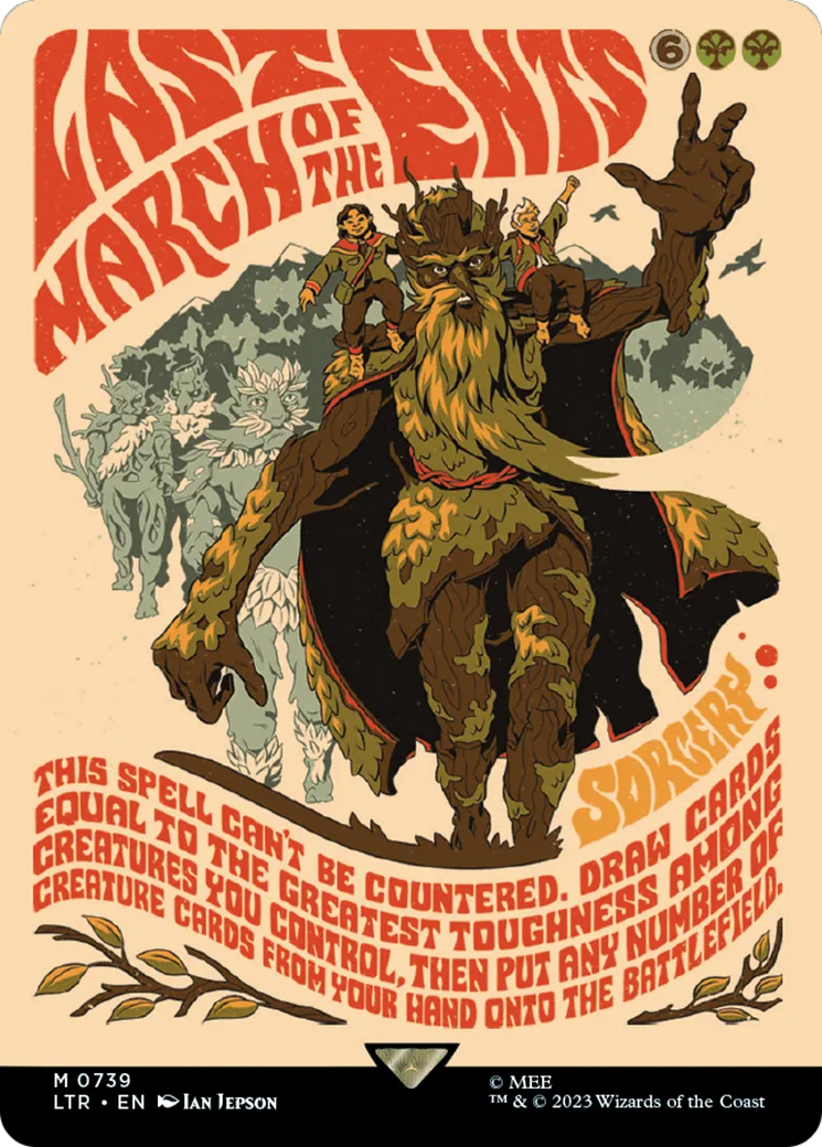 Dernière marche des Ents — The Lord of the Rings: Tales of Middle-earth — Magic: The Gathering