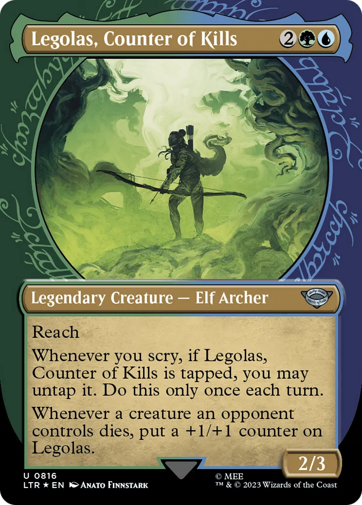 Legolas, Counter of Kills — The Lord of the Rings: Tales of Middle-earth — Magic: The Gathering
