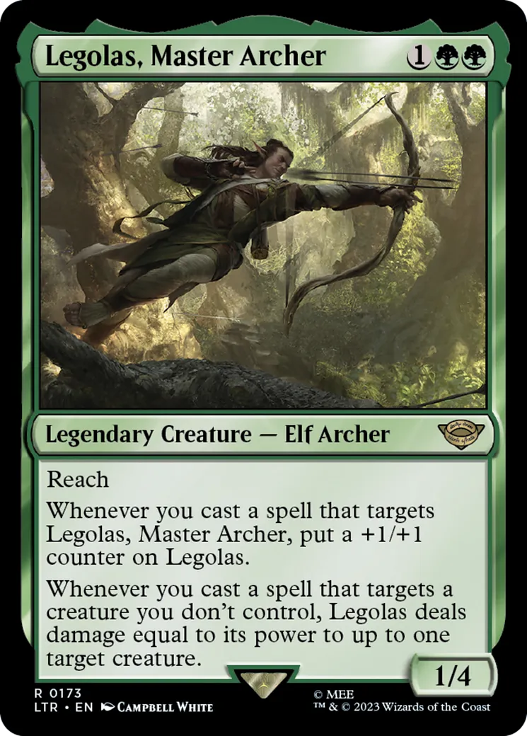 Legolas, maître archer — The Lord of the Rings: Tales of Middle-earth — Magic: The Gathering