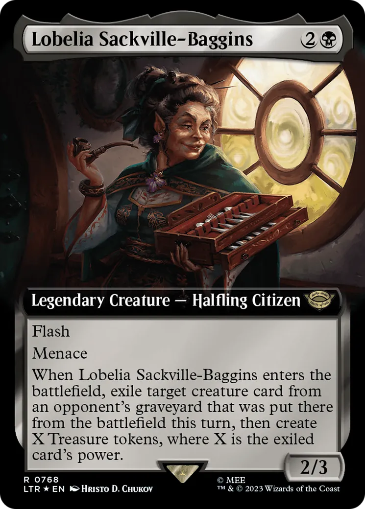 Lobelia Sacquet de Besace — The Lord of the Rings: Tales of Middle-earth — Magic: The Gathering