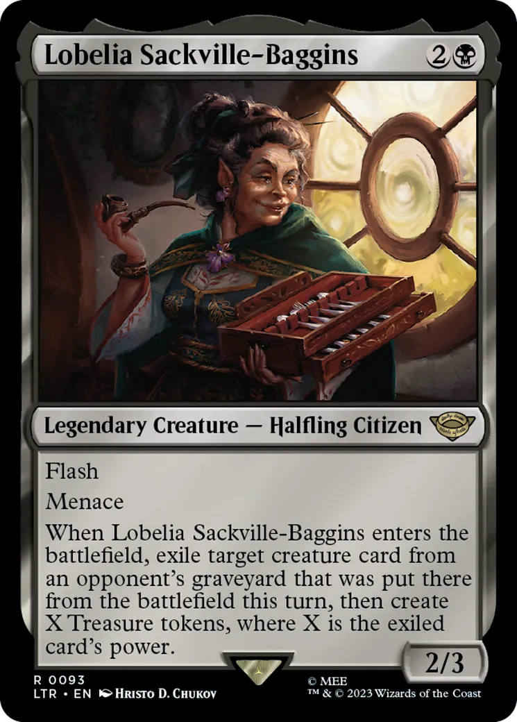 Lobelia Sacquet de Besace — The Lord of the Rings: Tales of Middle-earth — Magic: The Gathering