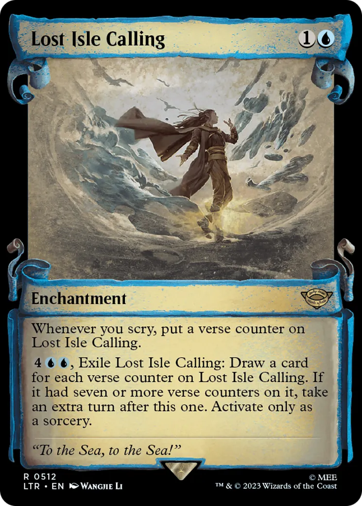 Appel de l'Île Perdue — The Lord of the Rings: Tales of Middle-earth — Magic: The Gathering