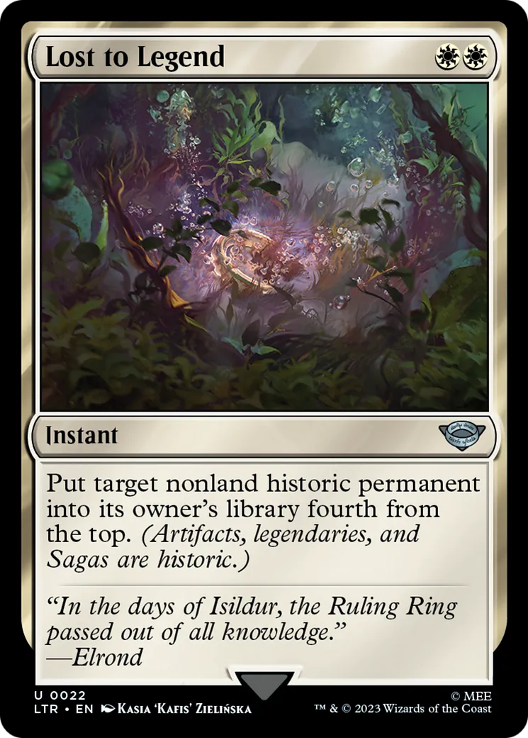 Perdu dans la légende — The Lord of the Rings: Tales of Middle-earth — Magic: The Gathering