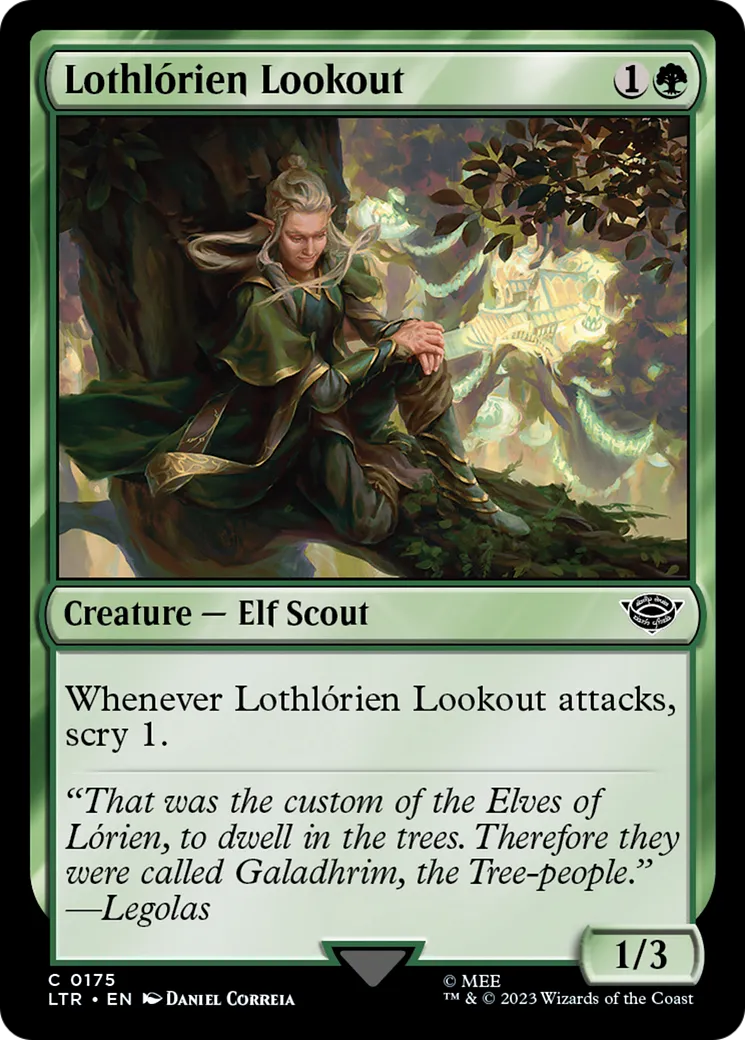 Vigie de Lothlórien — The Lord of the Rings: Tales of Middle-earth — Magic: The Gathering
