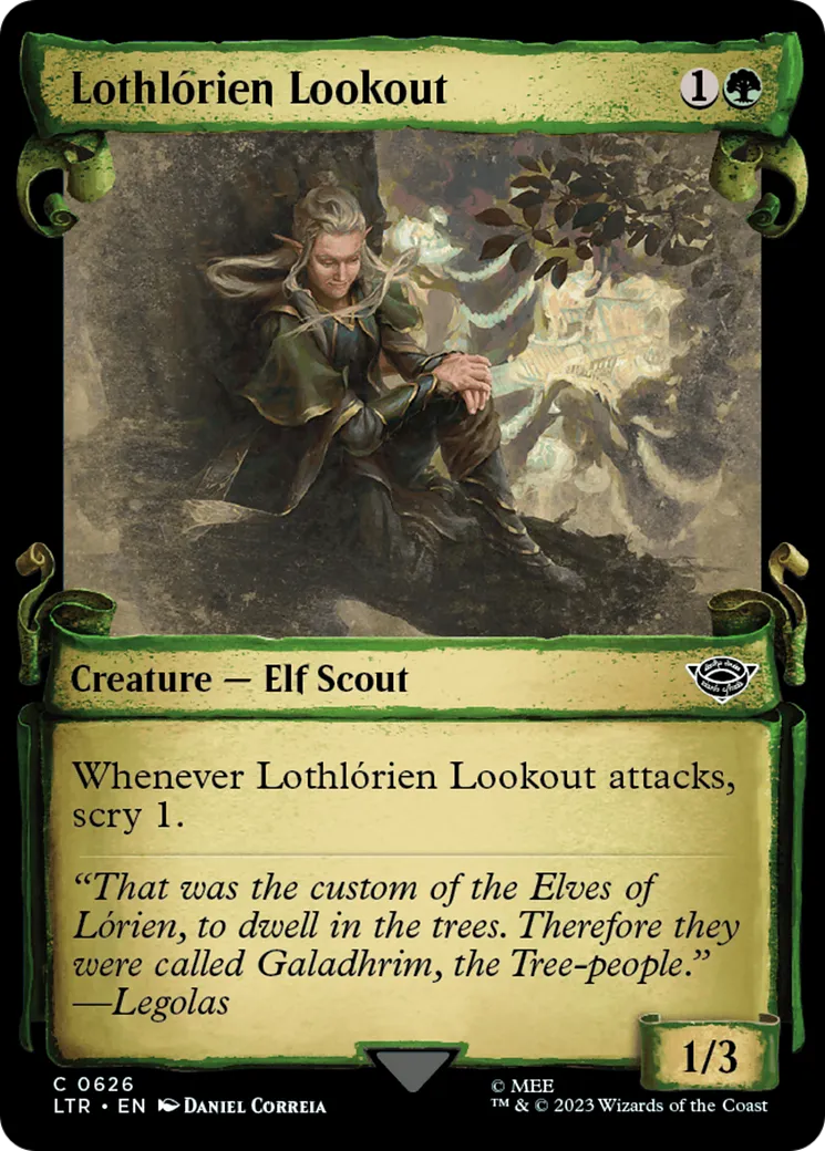 Vigie de Lothlórien — The Lord of the Rings: Tales of Middle-earth — Magic: The Gathering