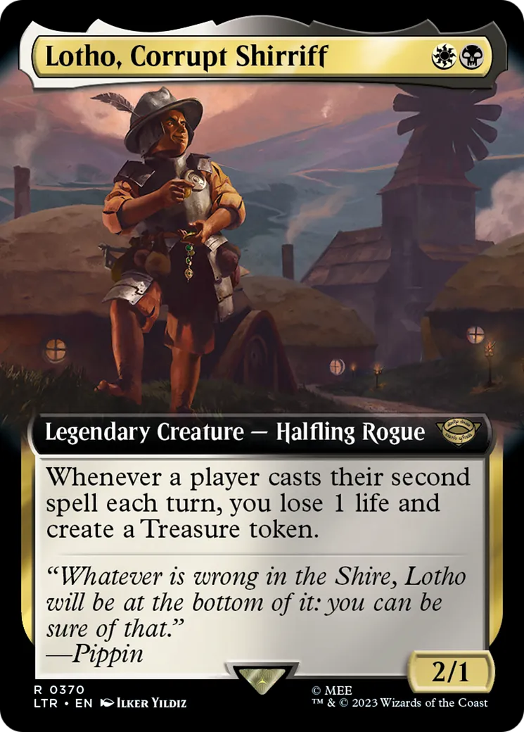 Lotho, Corrupt Shirriff — The Lord of the Rings: Tales of Middle-earth — Magic: The Gathering