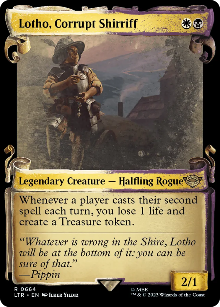Lotho, Corrupt Shirriff — The Lord of the Rings: Tales of Middle-earth — Magic: The Gathering