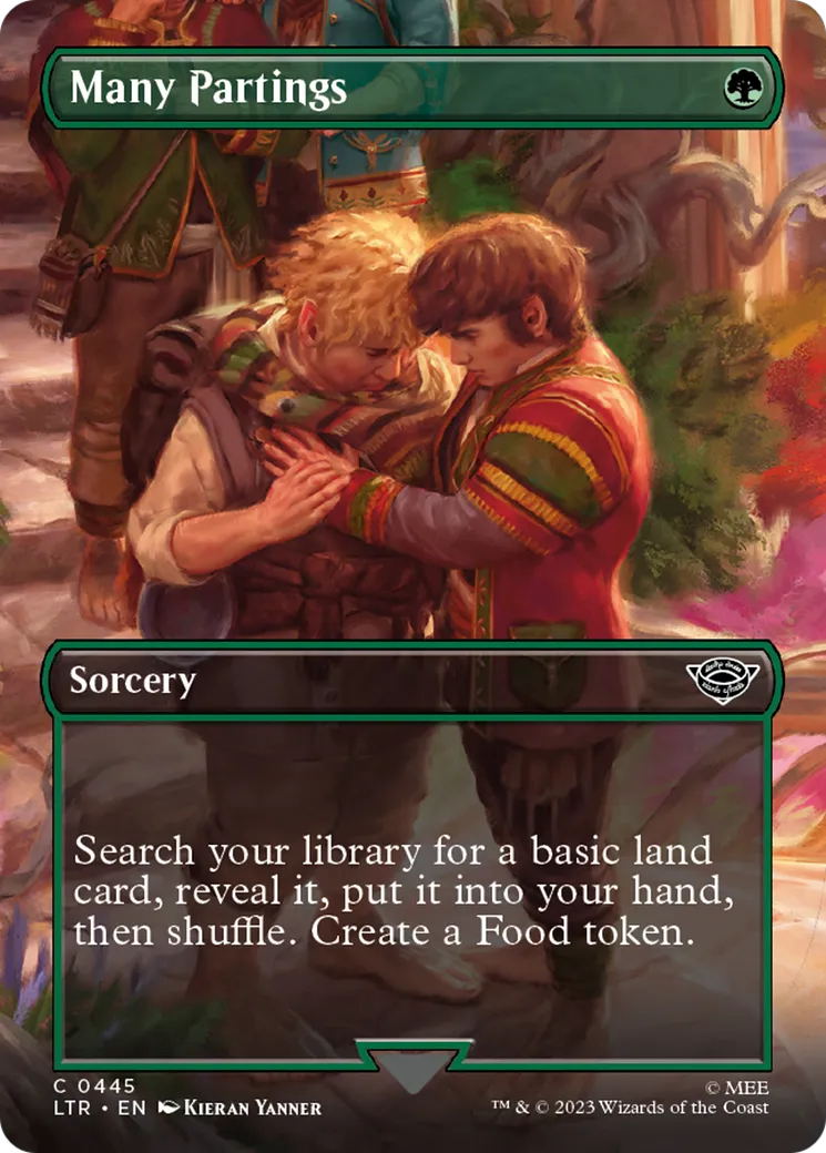 Many Partings — The Lord of the Rings: Tales of Middle-earth — Magic: The Gathering