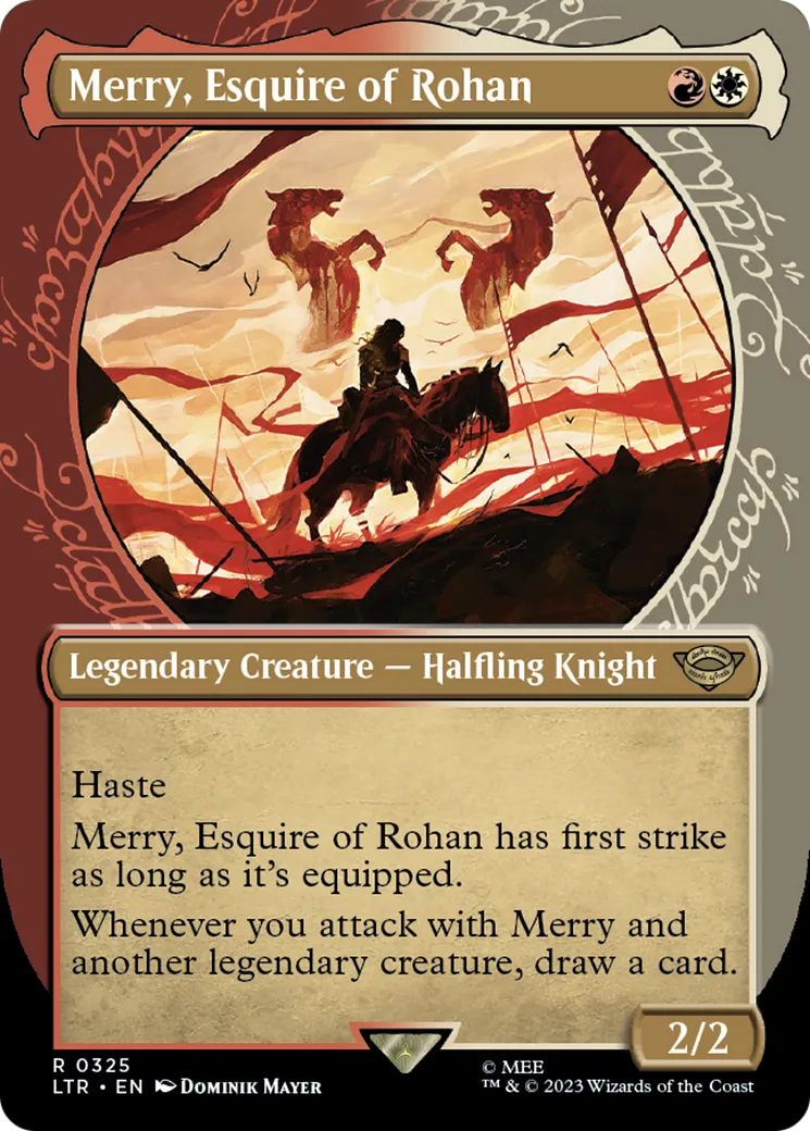Merry, écuyer du Rohan — The Lord of the Rings: Tales of Middle-earth — Magic: The Gathering